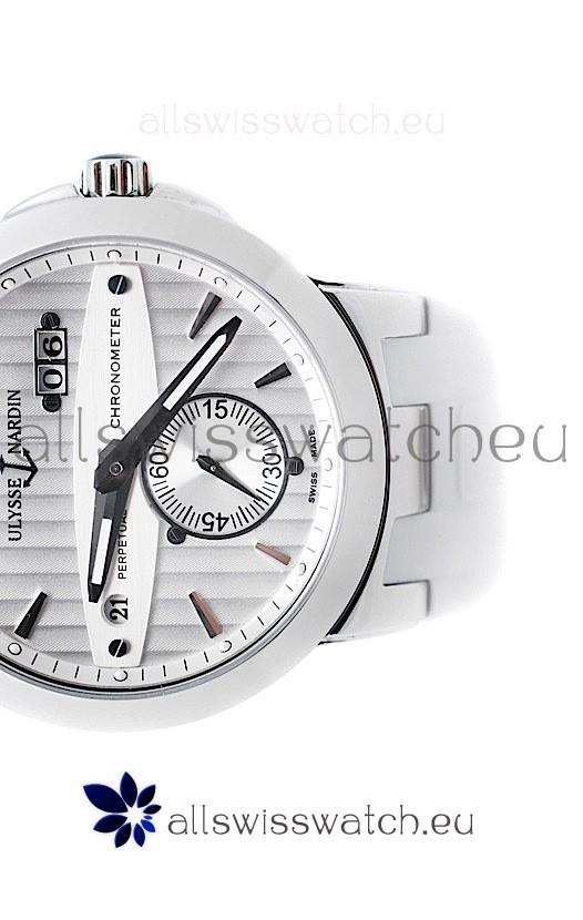 IMG_9081 Ulysse Nardin Executive Dual Time White Replica 4