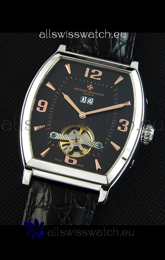 IMG_9081 Vacheron Constantin Malte Tourbillon Black Dial Replica 4