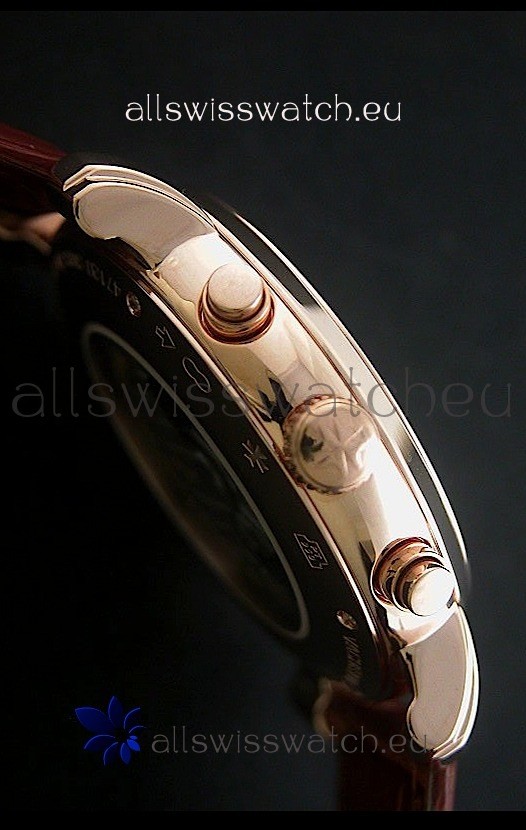 IMG_9081 Vacheron Constantin Perpetual Calendar in White Dial Replica 4