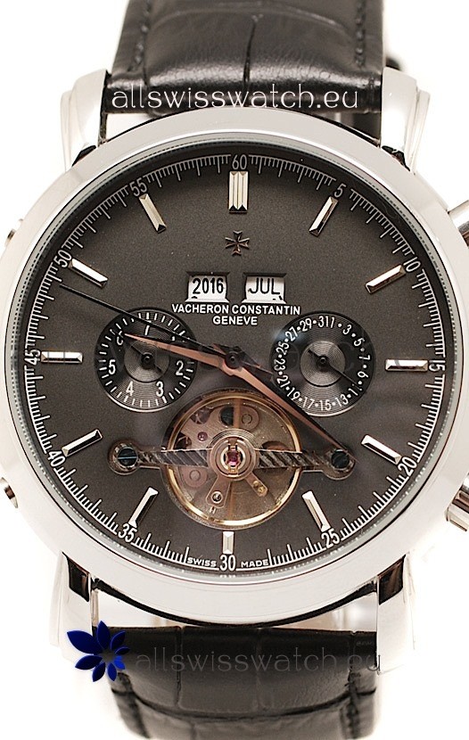 IMG_9081 Vacheron Constantin Malte Tourbillon in Black Dial Replica 4