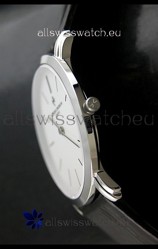 IMG_9081 Vacheron Constantin Classical Couple Steel in Leather Strap Replica 4