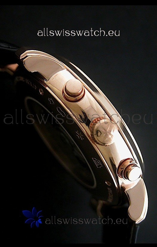 IMG_9081 Vacheron Constantin Perpetual Calendar in Black Dial Replica 4