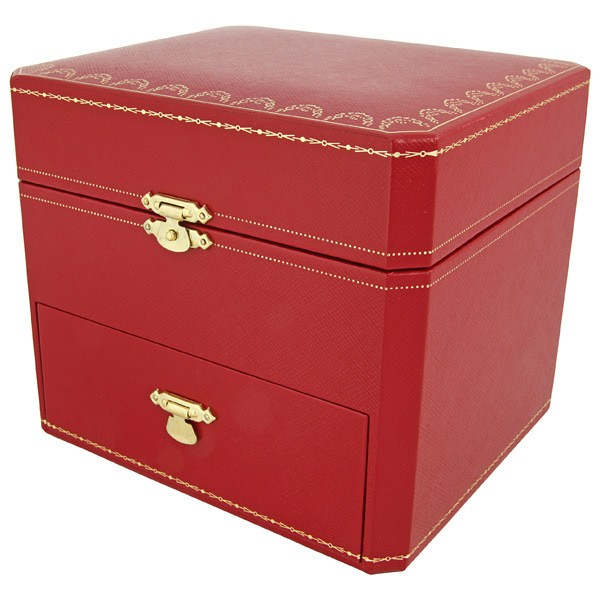 IMG_9081 Cartier WJ124026 Pasha de Cartier Ladies Quartz 18K Rose Gold Replica 4
