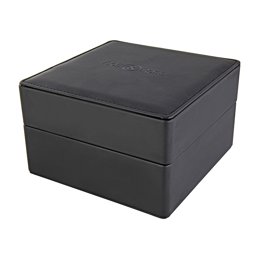 IMG_9081 Bell & Ross BRV126-BL-CA/SCADNR Vintage Mens Automatic Matte Black PVD Stainless Steel Replica 4