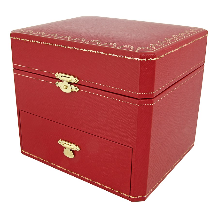 IMG_9081 Cartier WT100005 Tank Ladies Quartz 18kt Yellow Gold Replica 4