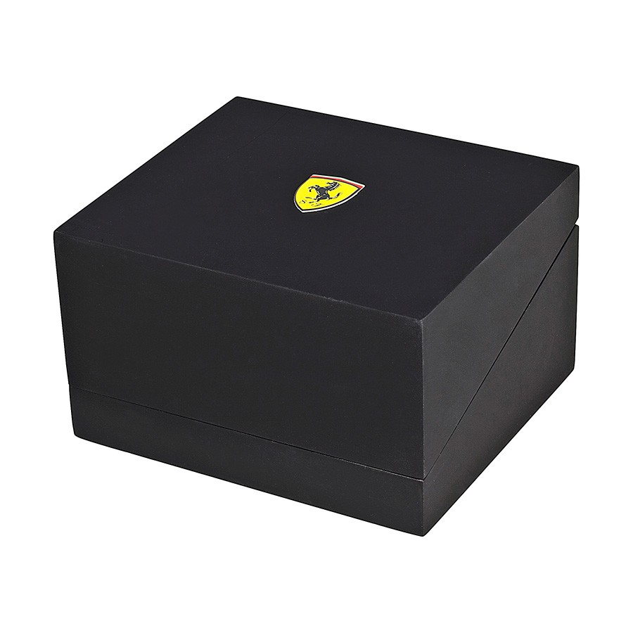 IMG_9081 Ferrari FE-05-IPB-FC World Time Mens Quartz Black PVD Stainless Steel Replica 4