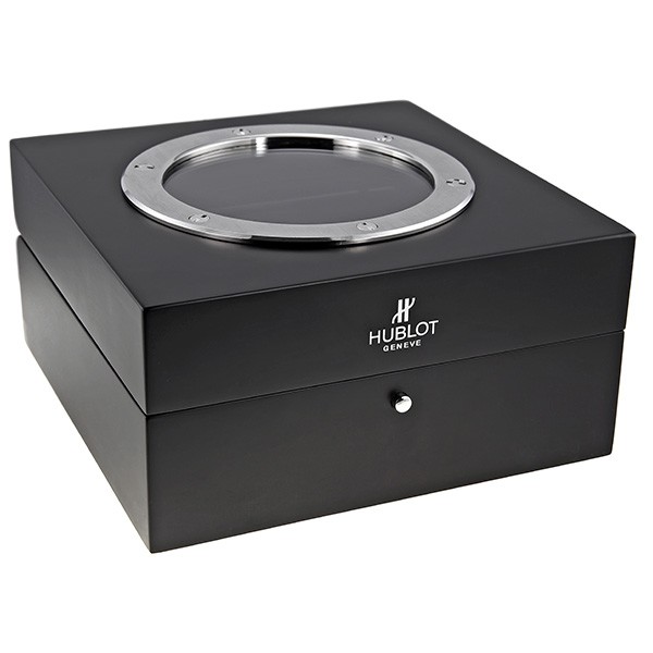 IMG_9081 Hublot 301.QX.1724.RX Big Bang Mens Automatic Black PVD Stainless Steel Replica 4