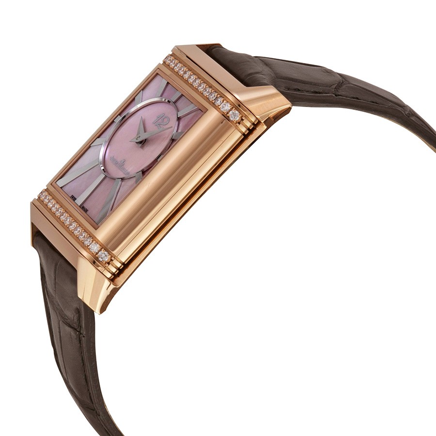 IMG_9081 Jaeger LeCoultre Q3302421 Grande Reverso Ladies Hand Wind 18 kt Rose Gold Replica 4