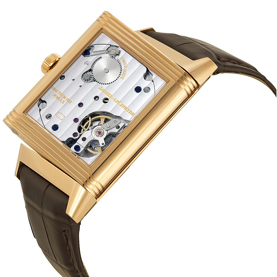 IMG_9081 Jaeger LeCoultre Q3732520 Reverso Mens Hand Wind 18kt Rose Gold Replica 4