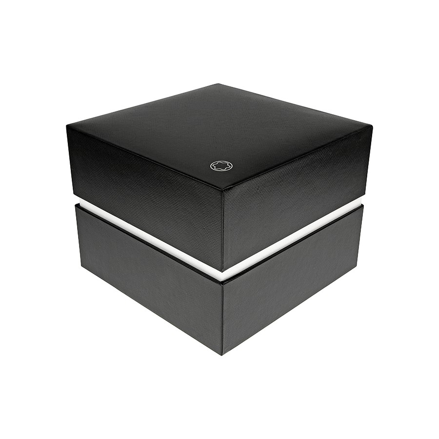 IMG_9081 Montblanc 106066 Mens Automatic Black PVD Stainless Steel Replica 4
