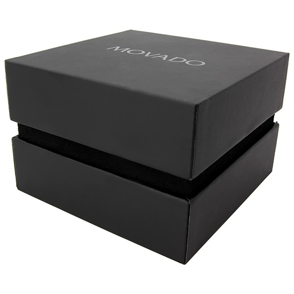 IMG_9081 Movado 0606594 Unisex Quartz Black Ion-plated Stainless Steel Replica 4