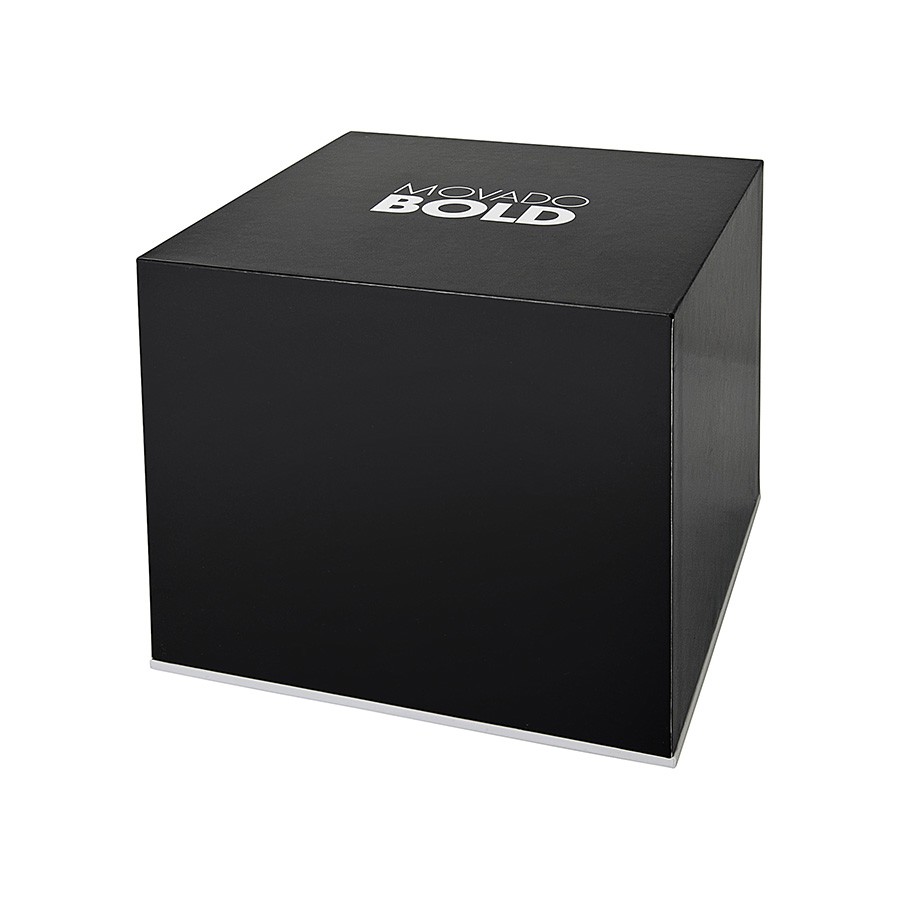 IMG_9081 Movado 3600005 Bold Unisex Quartz Black TR90 Resin Replica 4