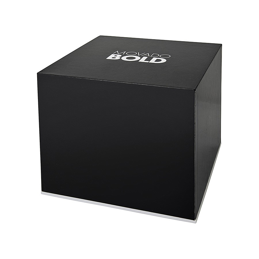IMG_9081 Movado 3600170 Bold Mens Quartz Black TR90 Composite and Stainless Steel Replica 4