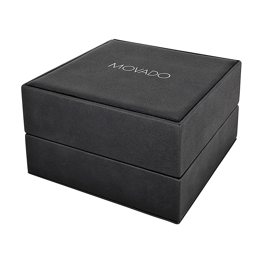 IMG_9081 Movado 0606388 Serio Mens Quartz Two Tone Stainless Steel Replica 4