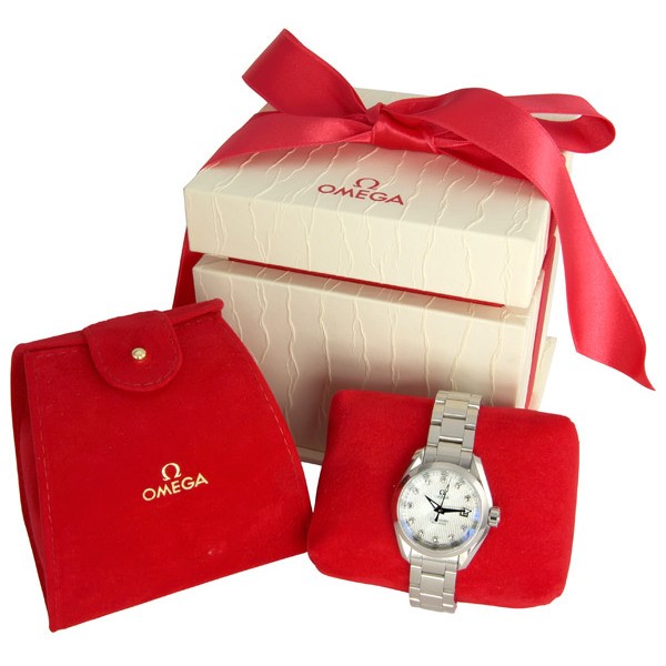 IMG_9081 Omega 231.10.30.61.55.001 Seamaster Aqua Terra Ladies Quartz Stainless Steel Replica 4