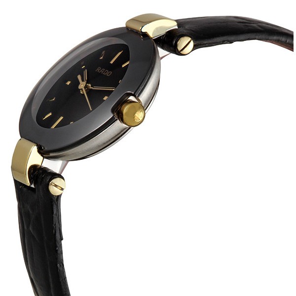 IMG_9081 Rado 3052 Ladies Quartz Black Ceramic Replica 4