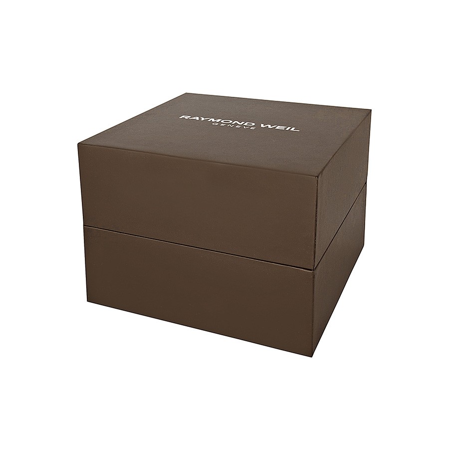 IMG_9081 Raymond Weil 7745-TIC-05609 Freelancer Mens Automatic Titanium Replica 4