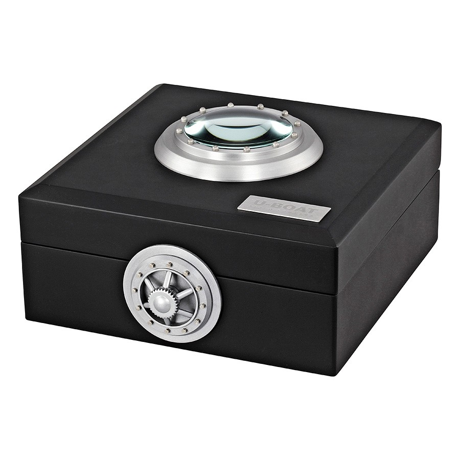IMG_9081 U-Boat 8817 Mens Automatic Black Ceramic Replica 4