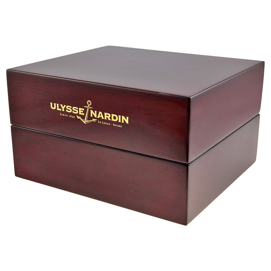 IMG_9081 Ulysse Nardin 243-00/421 Executive Mens Automatic Stainless Steel Replica 4