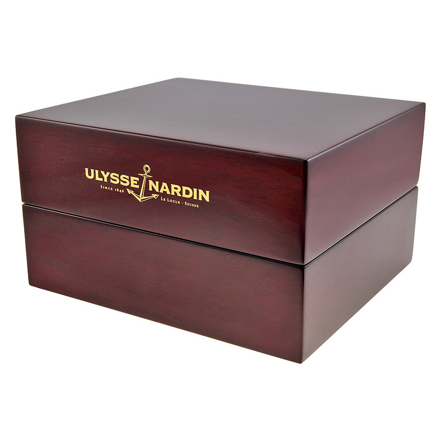 IMG_9081 Ulysse Nardin 1183126/61 Marine Mens Automatic Stainless Steel and Titanium Replica 4