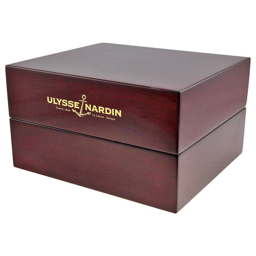 Ulysse Nardin 1503-150-3/62 Marine Mens Automatic Titanium and Stainless Steel Replica 4