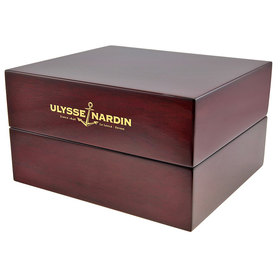 IMG_9081 Ulysse Nardin 1503-150-7M/62 Marine Chronometer Mens Automatic Stainless Steel and Titanium Replica 4