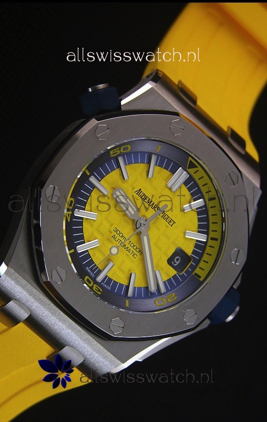 Audemars Piguet Royal Oak New Diver 1:1in Yellow Replica 5