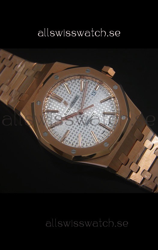 IMG_9081 Audemars Piguet Royal Oak 42MM in Rose Gold - Ultimate 1:1 3120 Movement Replica 5