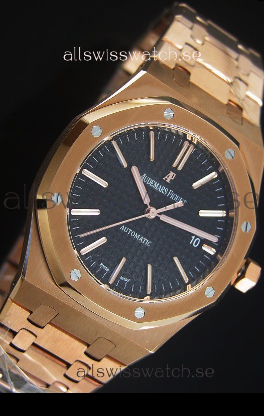 IMG_9081 Audemars Piguet Royal Oak 42MM in Rose Gold - Ultimate 1:1 3120 Movement Replica 5
