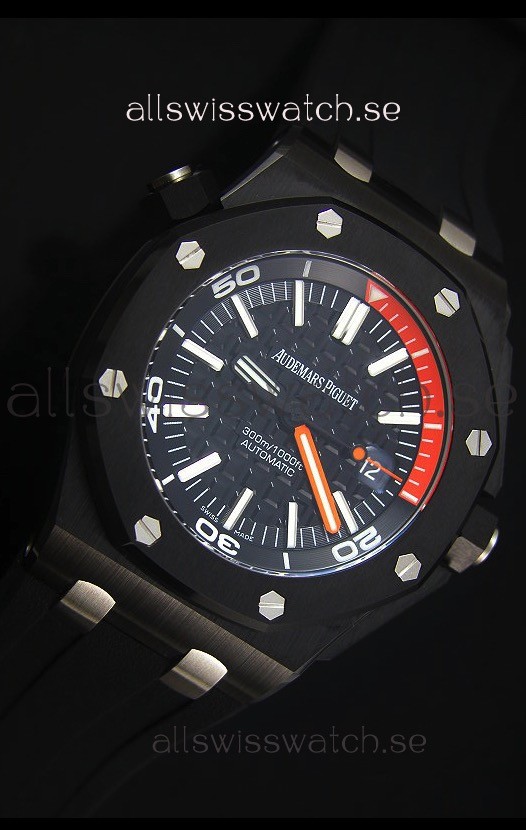 IMG_9081 Audemars Piguet Royal Oak Offshore Diver Scuba Ceramic Ultimate 1:1 3120 Movement Replica 5