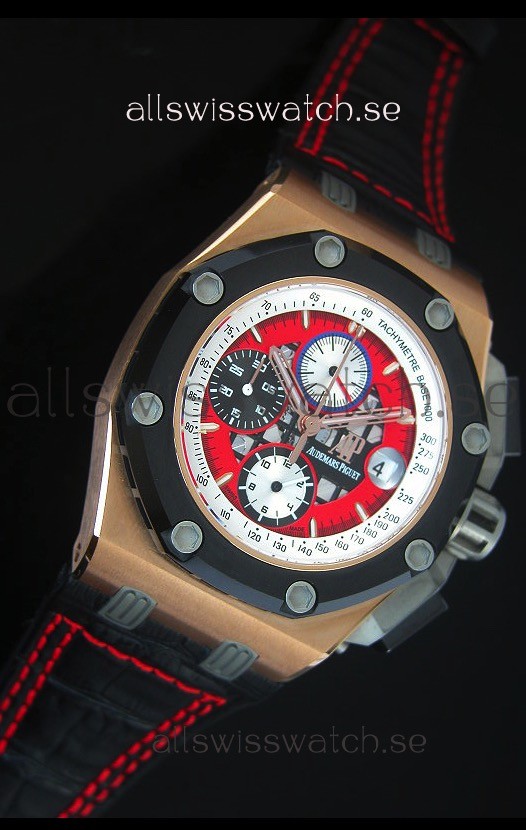 IMG_9081 Audemars Piguet Royal Oak Offshore Rubens Barrichello 1:1 Mirror - 3126 Movement Replica 5