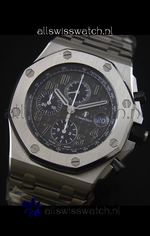 IMG_9081 Audemars Piguet Royal Oak Offshore Grey Themes 1:1 Mirror Replica 5