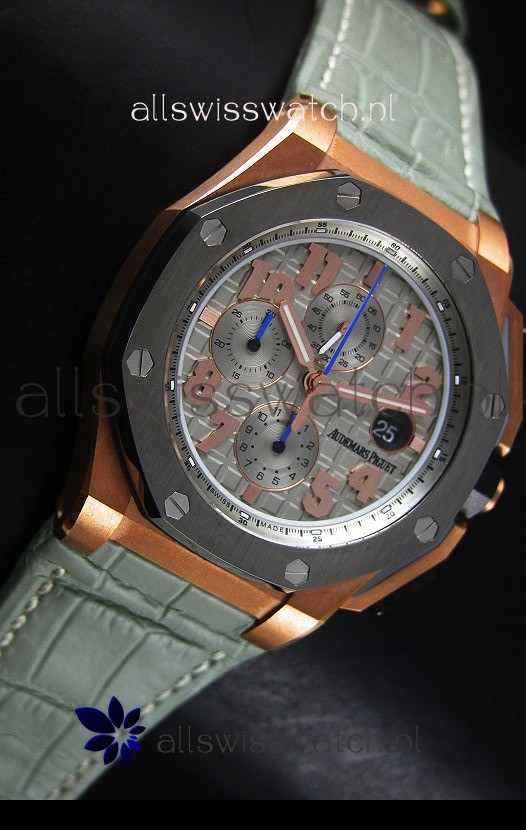 Audemars Piguet Royal Oak Offshore Lebron James Pink Gold - Ultimate 1:1 3126 Movement Replica 5