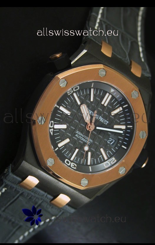 IMG_9081 Audemars Piguet Royal Oak Diver QEII Cup Edition Replica 5