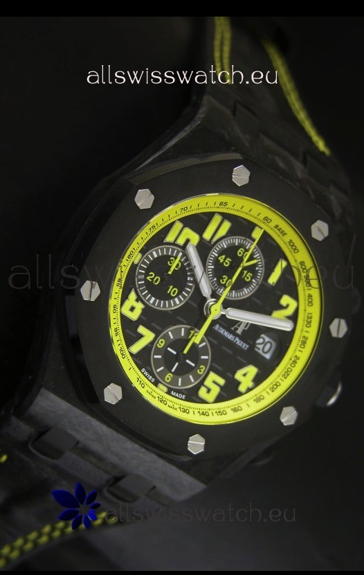 IMG_9081 Audemars Piguet Royal Oak Offshore Forged Carbon 1:1 Mirror Ultimate Edition Replica 5