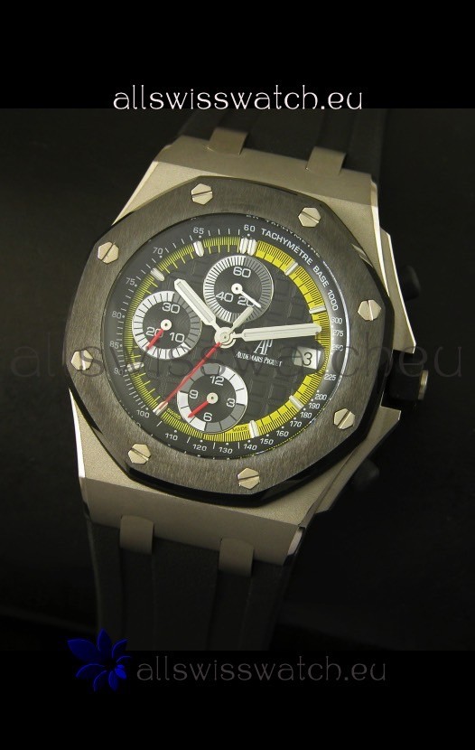 IMG_9081 Audemars Piguet Royal Oak Offshore Sebastian Buemi Titanium - 1:1 Mirror Replica 5