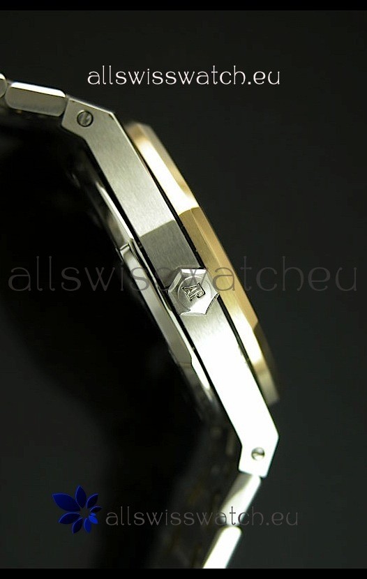 IMG_9081 Audemars Piguet Royal Oak Two Tone Gold/Steel Plating - MIRROR Replica 5