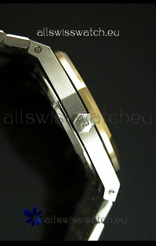 IMG_9081 Audemars Piguet Royal Oak Two Tone Gold/Steel Plating - MIRROR Replica 5