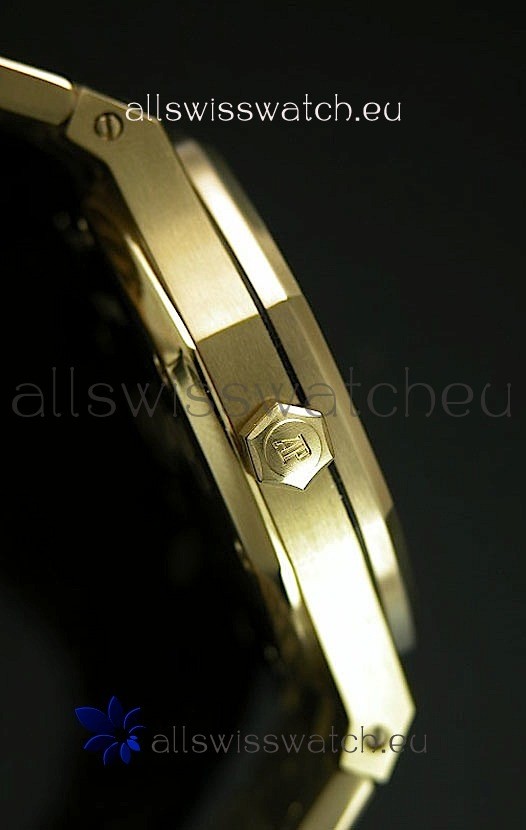 IMG_9081 Audemars Piguet Royal Oak Gold Plating - MIRROR Replica 5
