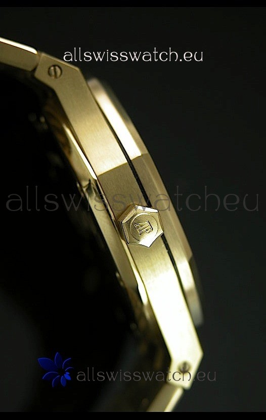 IMG_9081 Audemars Piguet Royal Oak Gold Plating - MIRROR Replica 5