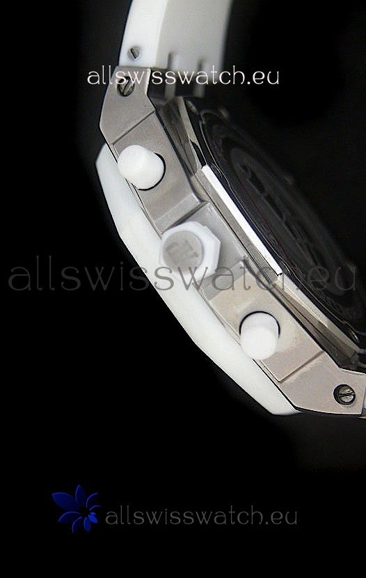 IMG_9081 Audemars Piguet Royal Oak Offshore Lady Alinghi in White Dial Replica 5