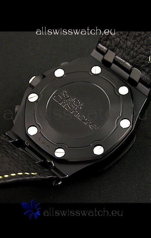 IMG_9081 Audemars Piguet Royal Oak Offshore Bumble Bee Edition - Secs hands at 12 O Clock Replica 5