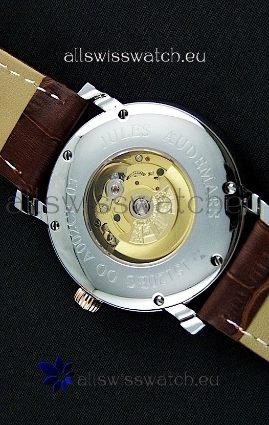 IMG_9081 Audemars Piguet Jules Audemars in Silver Dial Replica 5