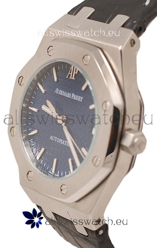IMG_9081 Audemars Piguet Royal Oak Offshorein Blue Dial Replica 5