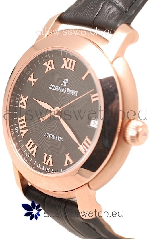 IMG_9081 Audemars Piguet Classic Jules Automatic Rose Gold Replica 5
