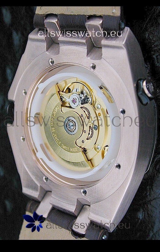 IMG_9081 Audemars Piguet Royal Oak Scuba Wempe in Gold Replica 5