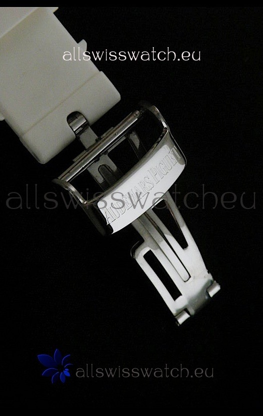 IMG_9081 Audemars Piguet Royal Oak Ladies Alinghi Limited Edition in White Replica 5