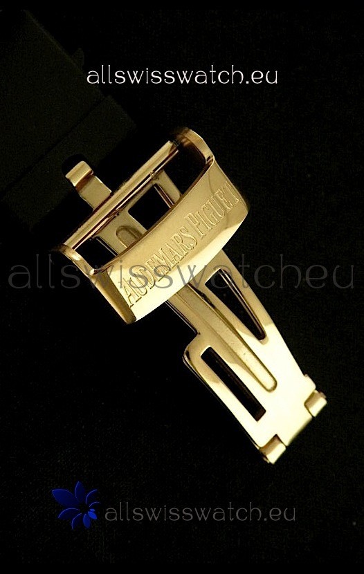 IMG_9081 Audemars Piguet Royal Oak Ladies Alinghi Limited Edition in Yellow Gold Replica 5