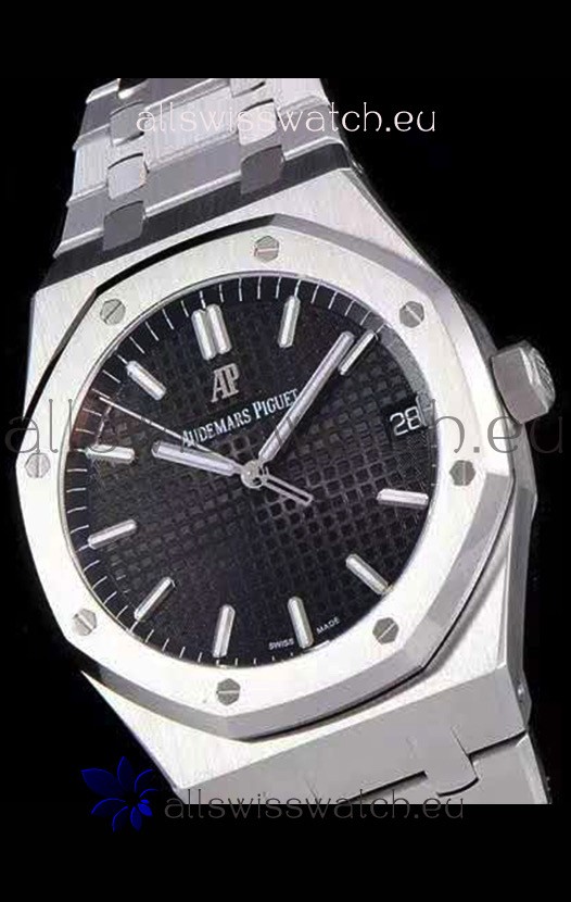 IMG_9081 Audemars Piguet Royal Oak 41MM Blue Dial 904L Steel - 1:1 Mirror Replica 5