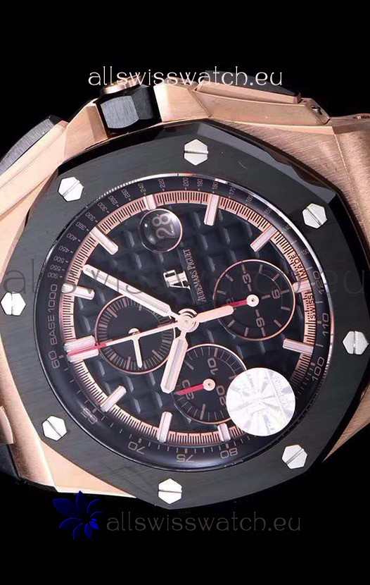 Audemars Piguet Royal Oak Offshore Méga Tapisserie Dial 1:1 904L Steel Replica 5